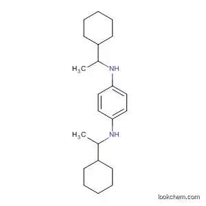 Molecular Structure of 80235-03-6 (1,4-Benzenediamine, N,N'-bis(1-cyclohexylethyl)-)