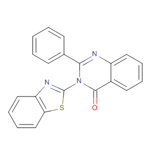 4(3H)-Quinazolinone, 3-(2-benzothiazolyl)-2-phenyl-