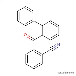 Molecular Structure of 858035-56-0 ([1,1'-Biphenyl]-2-carbonitrile, 2'-benzoyl-)