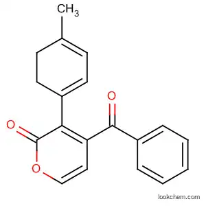 Molecular Structure of 870002-30-5 (2H-Pyran-2-one, 4-benzoyl-5,6-dihydro-3-(4-methylphenyl)-)