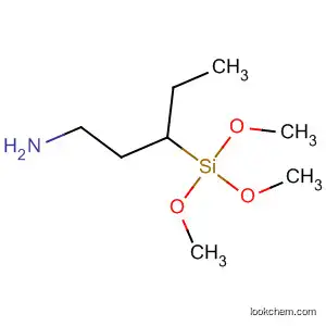 Molecular Structure of 92116-16-0 (1-Pentanamine, 3-(trimethoxysilyl)-)