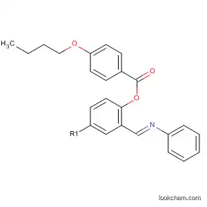 Benzoic acid, 4-butoxy-,
1,1'-[2-[(E)-(phenylimino)methyl]-1,4-phenylene] ester