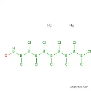 Molecular Structure of 915769-61-8 (Decaborate(2-), decachloro-, mercury (1:2))