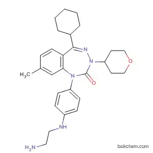 2H-1,3,4-Benzotriazepin-2-one,1-[4-[(2-aMinoethyl)aMino]phenyl]-5-cyclohexyl-1,3-dihydro-8-Methyl-3-(tetrahydro-2H-pyran-4-yl)-