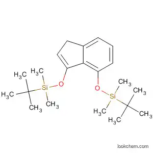 Molecular Structure of 917607-34-2 (1H-Indene, 3,4-bis[[(1,1-dimethylethyl)dimethylsilyl]oxy]-)