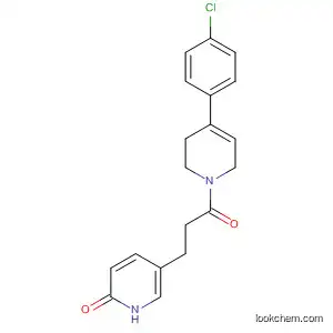Molecular Structure of 917754-38-2 (2(1H)-Pyridinone,
5-[3-[4-(4-chlorophenyl)-3,6-dihydro-1(2H)-pyridinyl]-3-oxopropyl]-)