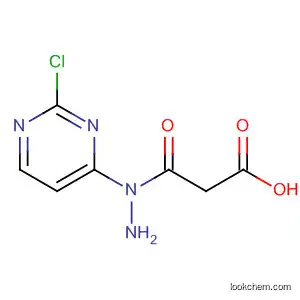 Acetic  acid,  2-(2-chloro-4-pyrimidinyl)hydrazide