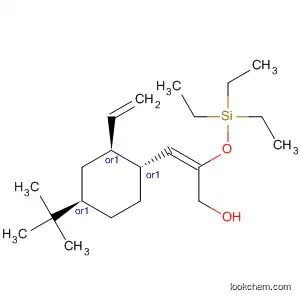 Molecular Structure of 918410-79-4 (2-Propen-1-ol,
3-[(1R,2S,4R)-4-(1,1-dimethylethyl)-2-ethenylcyclohexyl]-2-[(triethylsilyl)
oxy]-, (2E)-rel-)