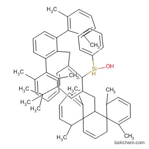 Molecular Structure of 918411-01-5 (Silanol,
1-[4-(1,1-dimethylethyl)-2,6-bis[(2,2'',6,6''-tetramethyl[1,1':3',1''-terphenyl
]-2'-yl)methyl]phenyl]-1-phenyl-)