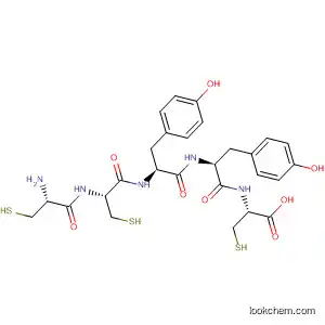 Molecular Structure of 918412-71-2 (L-Cysteine, L-cysteinyl-L-cysteinyl-L-tyrosyl-L-tyrosyl-)
