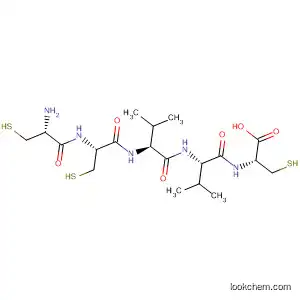 Molecular Structure of 918412-81-4 (L-Cysteine, L-cysteinyl-L-cysteinyl-L-valyl-L-valyl-)