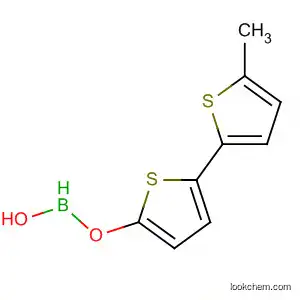 Molecular Structure of 918412-93-8 (Boronic acid, B-(5'-methyl[2,2'-bithiophen]-5-yl)-)