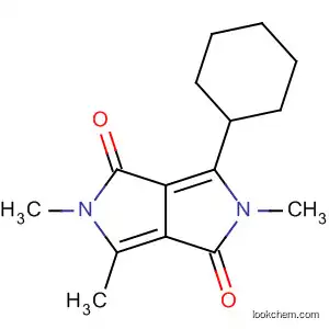 Molecular Structure of 918412-97-2 (Pyrrolo[3,4-c]pyrrole-1,4-dione,
3-cyclohexyl-2,5-dihydro-2,5,6-trimethyl-)