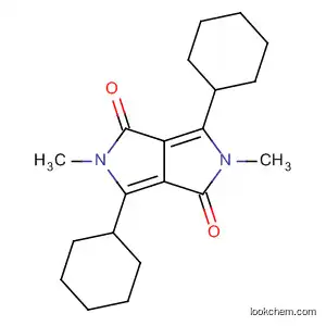 Molecular Structure of 918413-00-0 (Pyrrolo[3,4-c]pyrrole-1,4-dione,
3,6-dicyclohexyl-2,5-dihydro-2,5-dimethyl-)