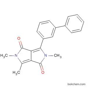Molecular Structure of 918413-10-2 (Pyrrolo[3,4-c]pyrrole-1,4-dione,
3-[1,1'-biphenyl]-3-yl-2,5-dihydro-2,5,6-trimethyl-)