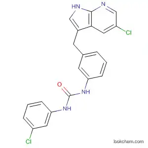 Urea,
N-(3-chlorophenyl)-N'-[3-[(5-chloro-1H-pyrrolo[2,3-b]pyridin-3-yl)carbon
yl]phenyl]-