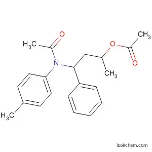 Molecular Structure of 918530-12-8 (Acetamide, N-[3-(acetyloxy)-1-phenylbutyl]-N-(4-methylphenyl)-)