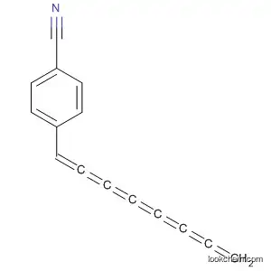 Molecular Structure of 918530-52-6 (Benzonitrile, 4-(1,2,3,4,5,6,7-octaheptaen-1-yl)-)