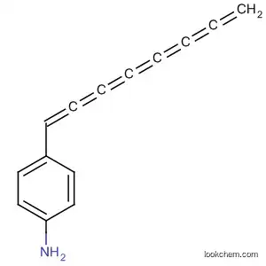 Molecular Structure of 918530-53-7 (Benzenamine, 4-(1,2,3,4,5,6,7-octaheptaen-1-yl)-)