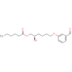 Hexanoic acid, (2R)-6-(3-formylphenoxy)-2-hydroxyhexyl ester
