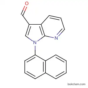 Molecular Structure of 918531-83-6 (Methanone, 1-naphthalenyl-1H-pyrrolo[2,3-b]pyridin-3-yl-)