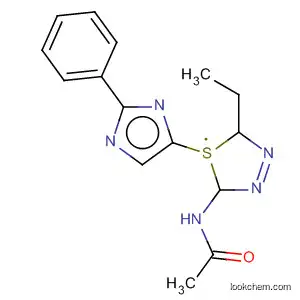 Molecular Structure of 918648-76-7 (Acetamide, N-(2-ethyl-6-phenylimidazo[2,1-b]-1,3,4-thiadiazol-5-yl)-)