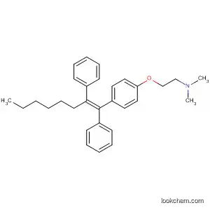 Ethanamine,
2-[4-[(1Z)-1,2-diphenyl-1-octen-1-yl]phenoxy]-N,N-dimethyl-