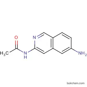 Molecular Structure of 918811-44-6 (Acetamide, N-(6-amino-3-isoquinolinyl)-)