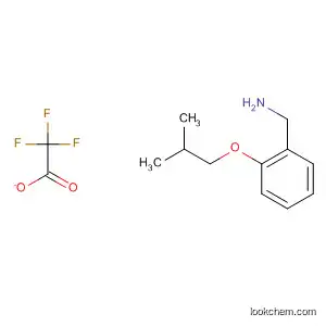 Molecular Structure of 918811-96-8 (Benzenemethanamine, 2-(2-methylpropoxy)-, 2,2,2-trifluoroacetate
(1:1))