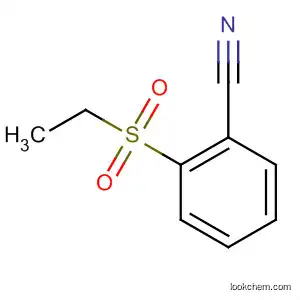 Molecular Structure of 918812-08-5 (Benzonitrile, 2-(ethylsulfonyl)-)