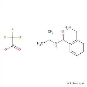 Molecular Structure of 918812-33-6 (Benzamide, 2-(aminomethyl)-N-(1-methylethyl)-, 2,2,2-trifluoroacetate
(1:1))