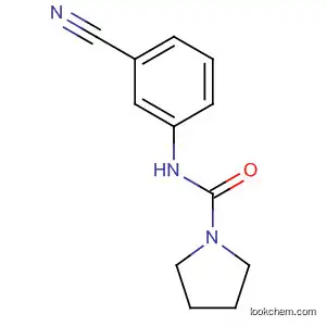 Molecular Structure of 918813-17-9 (1-Pyrrolidinecarboxamide, N-(3-cyanophenyl)-)