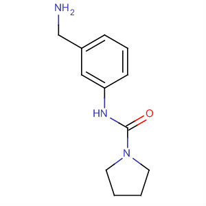 1-Pyrrolidinecarboxamide, N-[3-(aminomethyl)phenyl]-
