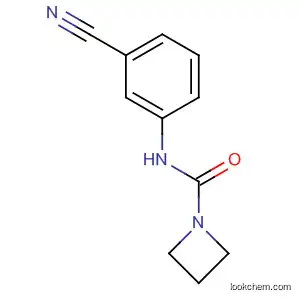 Molecular Structure of 918813-23-7 (1-Azetidinecarboxamide, N-(3-cyanophenyl)-)