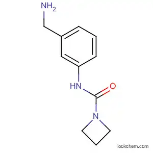 Molecular Structure of 918813-24-8 (1-Azetidinecarboxamide, N-[3-(aminomethyl)phenyl]-)