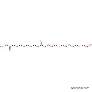 Molecular Structure of 918890-48-9 (12,15,18,21-Tetraoxatricosanoic acid, 10-bromo-23-hydroxy-, methyl
ester)