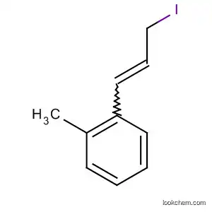 Molecular Structure of 918959-10-1 (Benzene, 1-(3-iodo-1-propen-1-yl)-2-methyl-)