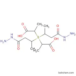 Molecular Structure of 1001-39-4 (Propanoic acid, 3,3'-thiobis-, bis(2-butylhydrazide))