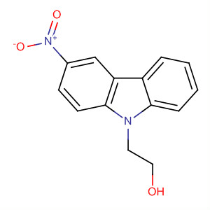 Molecular Structure of 10185-45-2 (9H-Carbazole-9-ethanol, 3-nitro-)