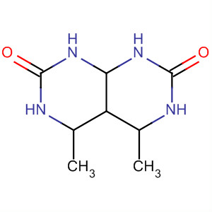 Molecular Structure of 10554-40-2 (Pyrimido[4,5-d]pyrimidine-2,7(1H,3H)-dione, hexahydro-4,5-dimethyl-)