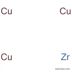 Molecular Structure of 12054-27-2 (Copper, compd. with zirconium (3:1))