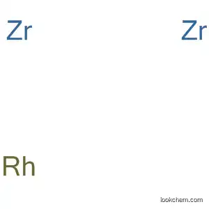 Molecular Structure of 12166-17-5 (Rhodium, compd. with zirconium (1:2))