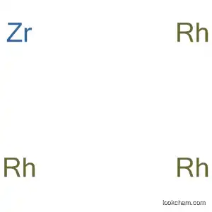 Molecular Structure of 12299-24-0 (Rhodium, compd. with zirconium (3:1))