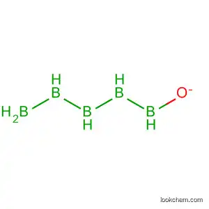 Molecular Structure of 12429-90-2 (Pentaborate(2-), pentahydro-)