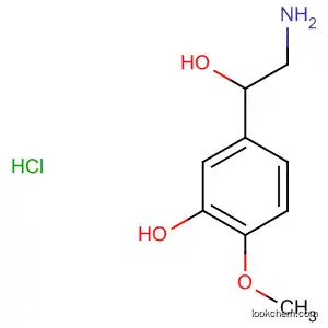 Molecular Structure of 13062-56-1 (Benzenemethanol, a-(aminomethyl)-3-hydroxy-4-methoxy-,
hydrochloride)