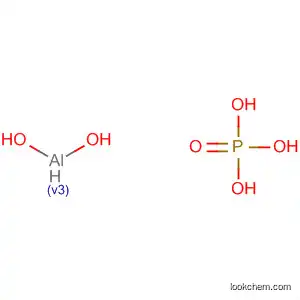 Molecular Structure of 13477-75-3 (Phosphoric acid, aluminum salt (1:1), dihydrate)
