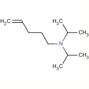 Molecular Structure of 14031-90-4 (4-Penten-1-amine, N,N-bis(1-methylethyl)-)