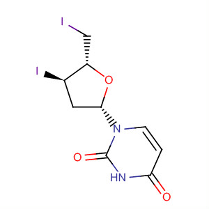 Molecular Structure of 14260-83-4 (Uridine, 2',3',5'-trideoxy-3',5'-diiodo-)