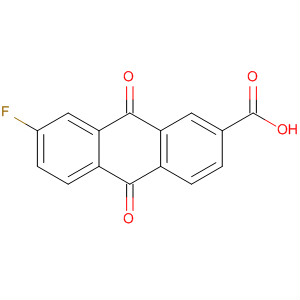 2-Anthracenecarboxylic acid, 7-fluoro-9,10-dihydro-9,10-dioxo-