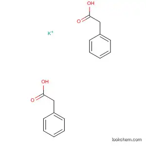Molecular Structure of 15422-78-3 (Benzeneacetic acid, potassium salt (2:1))